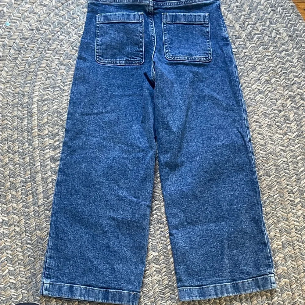 Crewcuts Wide leg Girls Jeans - Size 8 - Picture 4 of 5